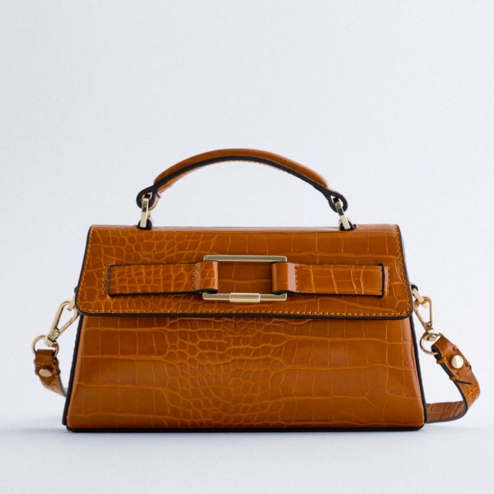ZARA CROSSBODY BAG WITH HANDLE